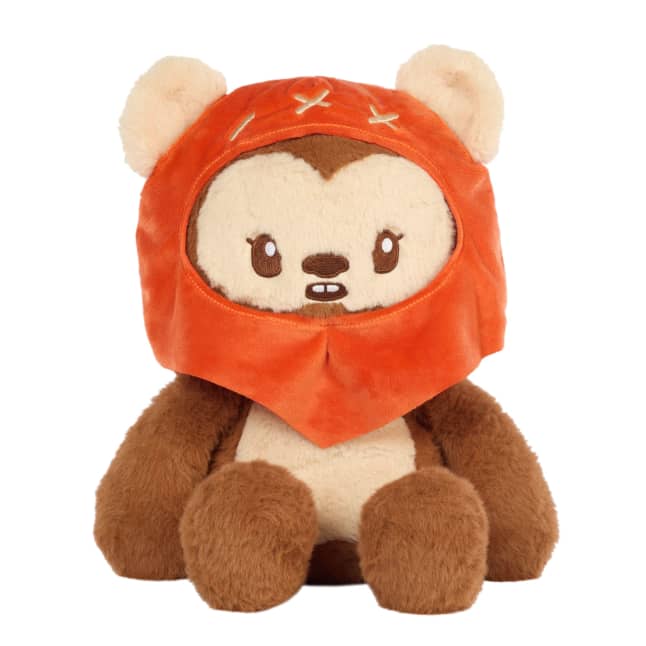 Star Wars Ewok Plush, Weighted Soft Toy, 12-Inch With Weighted Limbs & 1.5-Pound Take-Out Pouch - Imagen 1 de 6