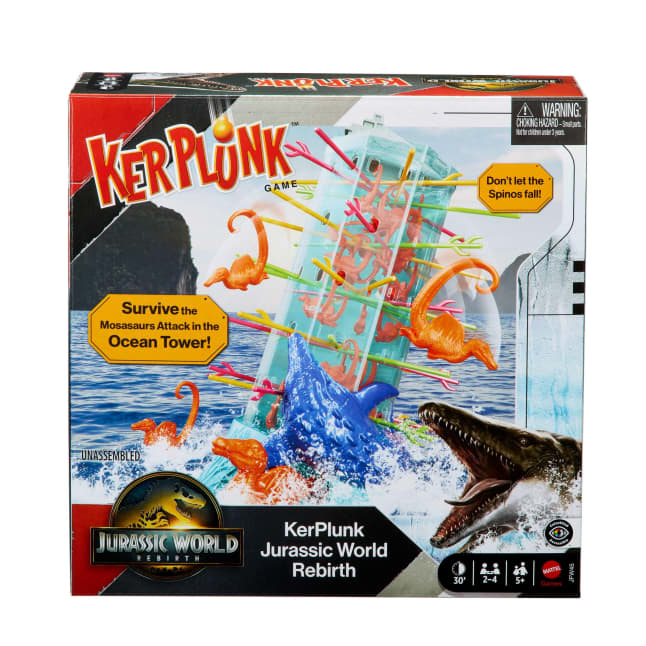 Kerplunk Jurassic World Rebirth Card Game For Kids & Family - Image 1 of 6