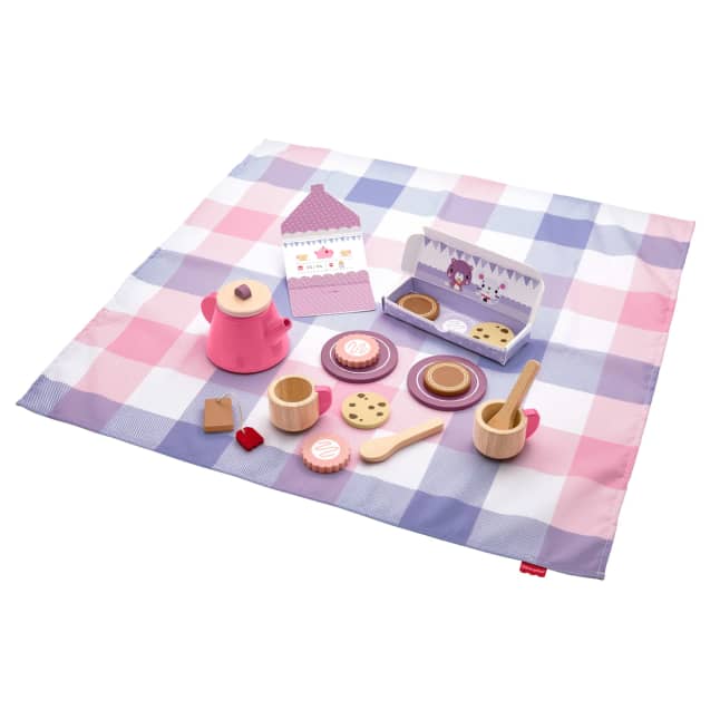 Service à Thé de Pique-Nique en Bois Fisher-Price - Imagen 1 de 6