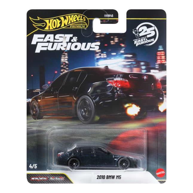 Hot Wheels Collector Vehículo de Colección Auto Rápidos y Furiosos BMW M5 (E60) - Imagen 1 de 