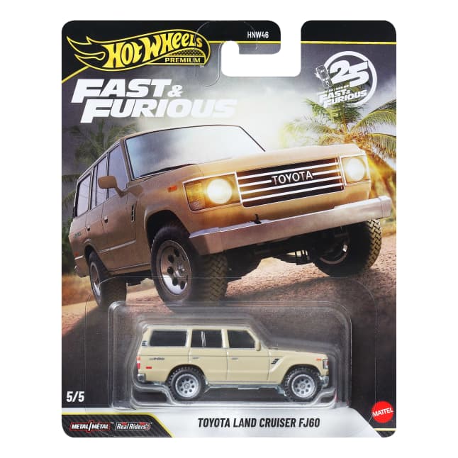 Hot Wheels Collector Vehículo de Colección Auto Rápidos y Furiosos Toyota Land Cruiser FJ60 - Imagen 1 de 
