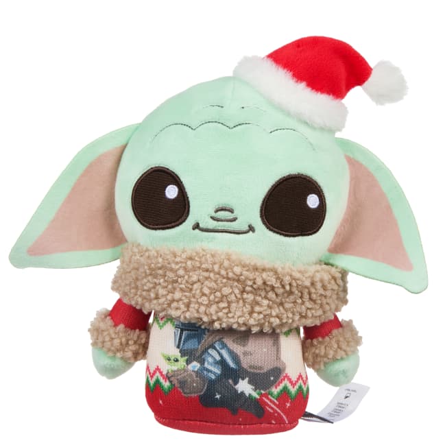 Star Wars The Mandalorian & Grogu Holiday Grogu Christmas Sweater 8-Inch Soft Plush Doll Collectible - Image 1 of 