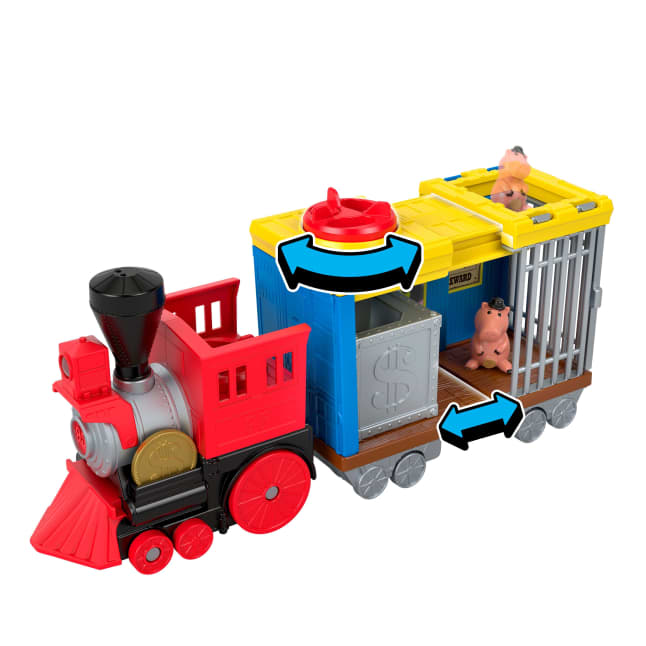 Imaginext Toy Story Veículo de Brinquedo Toy Story Trem do Velho Oeste do Woody - Imagen 1 de 5