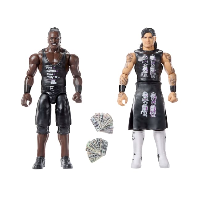 WWE Main Event Showdown R-Truth & Dominik Mysterio Action Figures Set, Series #21 6-Inch - Imagen 1 de 6