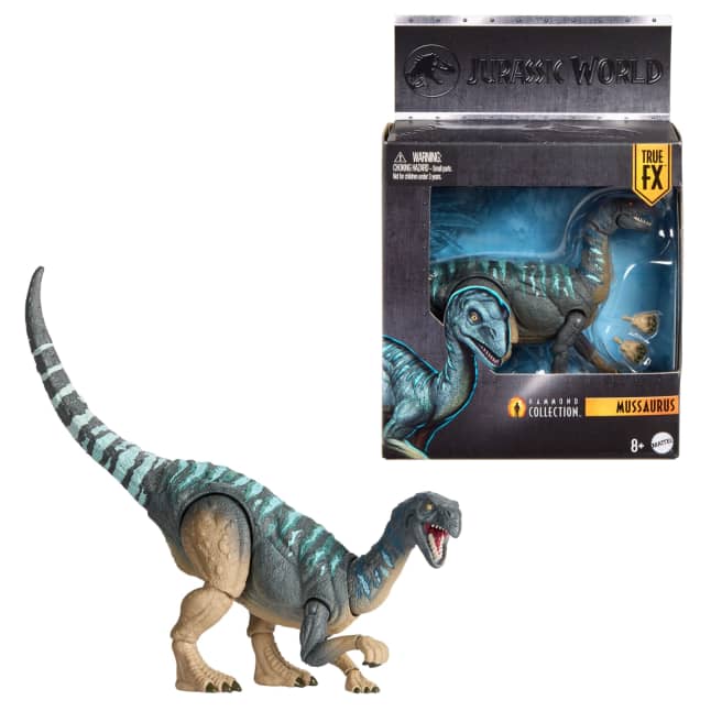 Jurassic World Hammond Collection Mussaurus Dinosaur Figure, Deluxe Design And 15 Articulations - Image 1 of 6