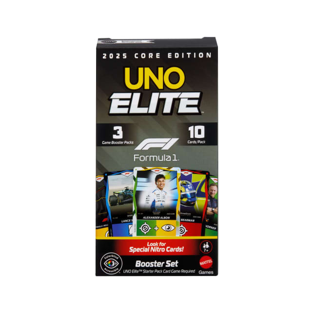 UNO Elite F1 Jogo de Cartas Booster Set - Image 1 of 6