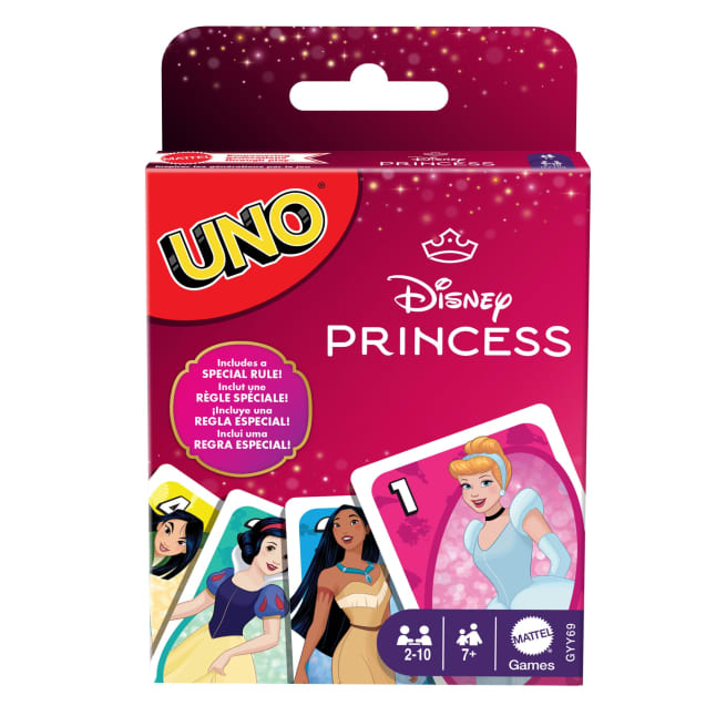 UNO Disney Princesses Matching Card Gamefor Players 7 Years & Older - Imagen 1 de 6