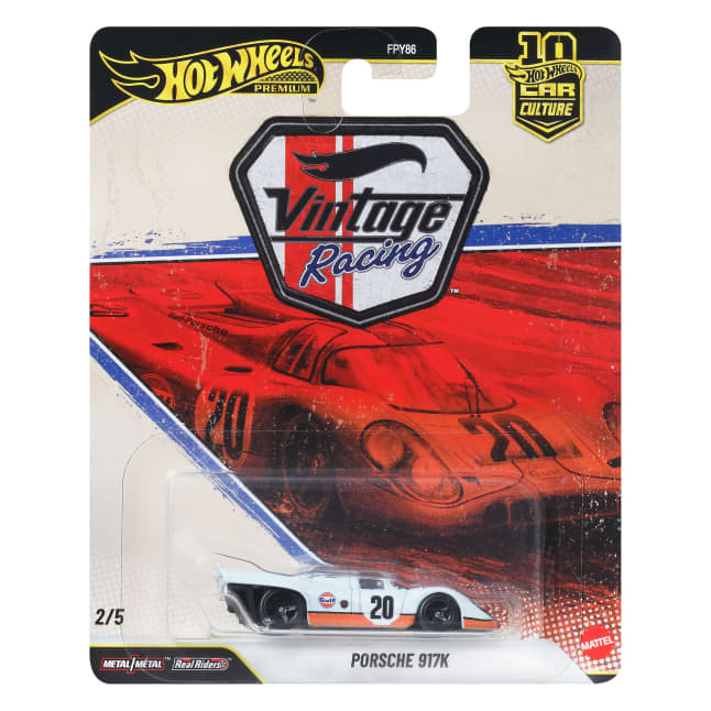 Hot Wheels Collector Vehículo de Colección Auto Cultura Automotriz Porsche 917 K - Imagen 1 de 