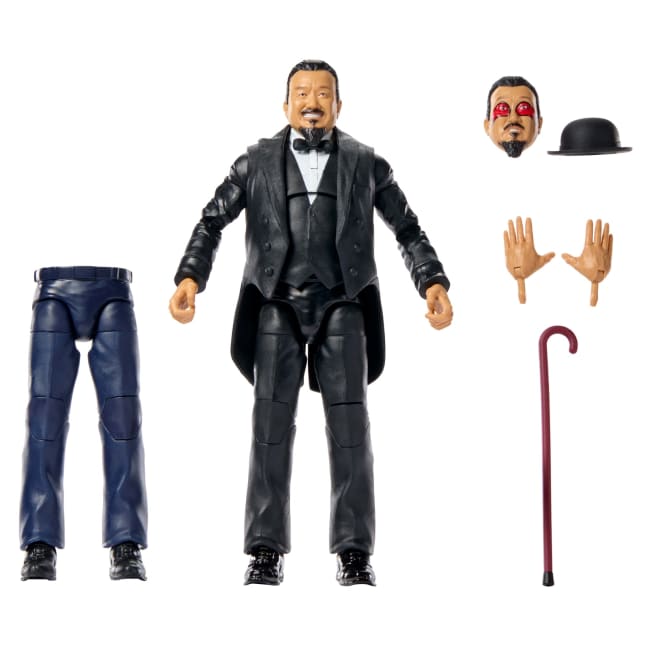 WWE Elite Legends Mr. Fuji Action Figure & Accessories, Series 30 6-Inch Collectible Set - Image 1 of 6