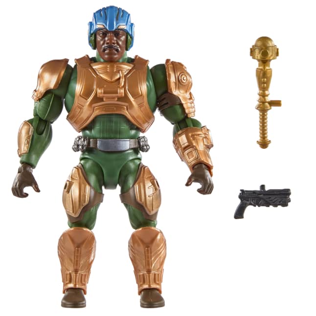 Figurine Articulée de 14 Cm du Maître D’Armes du Film Les Maîtres de L’Univers de 2026, Idris Elba - Imagen 1 de 