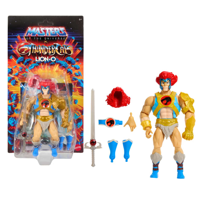 Masters Of The Universe Origins & Thundercats Lion O Action Figure, 1980s Posable Crossover Toy - Image 1 of 6