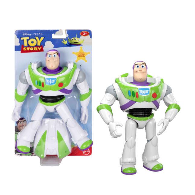 Disney And Pixar Toy Story 5 Large Scale Buzz Lightyear Figure, 12 Inch Posable Space Ranger - Image 1 of 6
