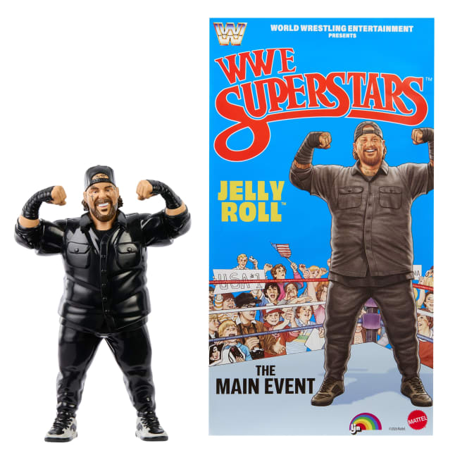 Ljn WWE Superstars Pat Mcafee Action Figure, 1980s Retro 8-inch Collectible Toy - Image 1 of 