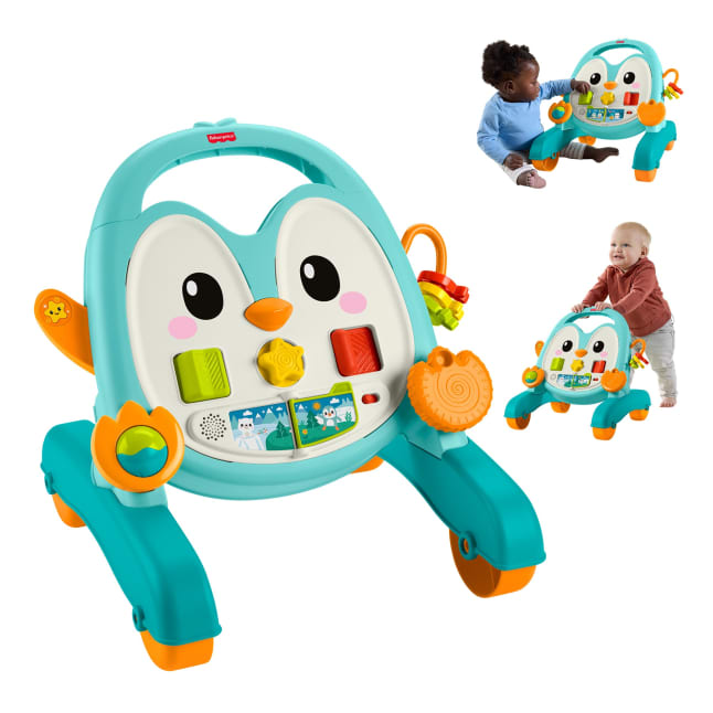 Fisher-Price Infant-Walkers Brinquedo para Bebês Andador Pinguim Atividades - Imagen 1 de 