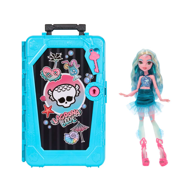 Monster High Skulltimate Secrets Gore-Geous Oasis Playset, Lagoona Blue Doll And Accessories - Image 1 of 6