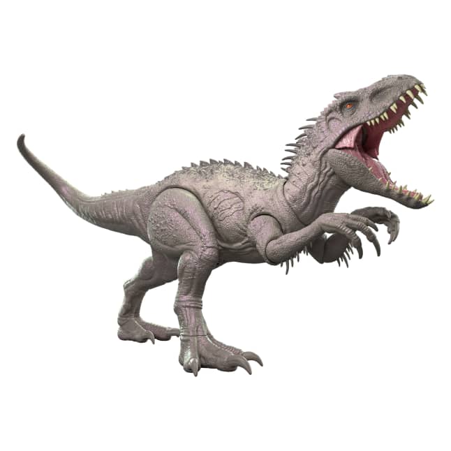 Jurassic World Ultimate Damage Indominus Rex Dinosaur Figure, Lights & Sounds & Attack - Imagen 1 de 