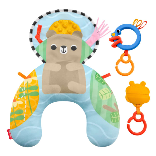 Fisher-Price-Coussin Sensoriel Jeu à Plat Ventre-Coussin D’Appui Pour Bébé - Image 1 of 6