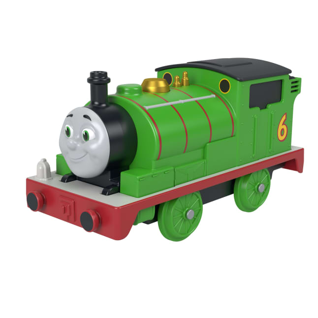 Thomas & Friends By Fisher-Price, Toy Percy Train Engine With Sound Effects, Battery-Powered - Imagen 1 de 6