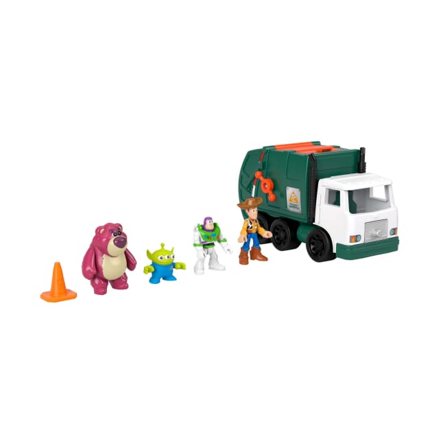 Fisher Price-Disney Pixar   Toy Story Camion-Poubelle Avec 4 Figurines - Image 1 of 6