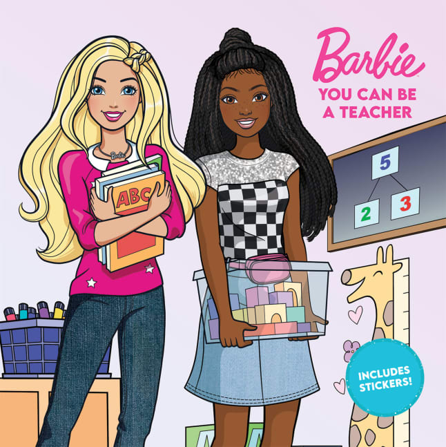 Barbie: You Can Be A Teacher, Paperback Book For Kids, Includes 2 Sticker Sheets - Image 1 of 5