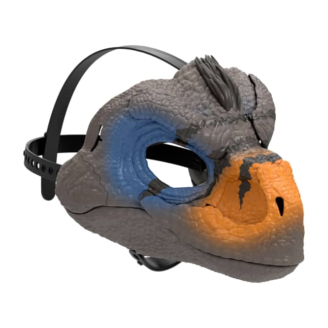 Jurassic World Snarlin Sounds Velociraptor Mask With Roar & Growl Sounds, Dinosaur Head - Image 1 of 6