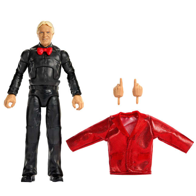 WWE Elite Legends Bobby “The Brain” Heenan Action Figure & Accessories, Series 29 6-inch Collectible - Image 1 of 6
