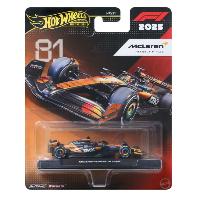 Hot Wheels Collector Vehículo de Colección Equipo McLaren Formula 1 Oscar Piastri - Image 1 of 6