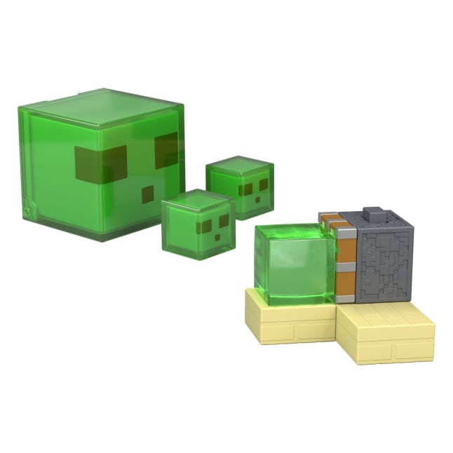Minecraft Redstone Charged Sticky Piston Trap Set With Action Figure, Accessories & Moving Mechanism - Imagen 1 de 6