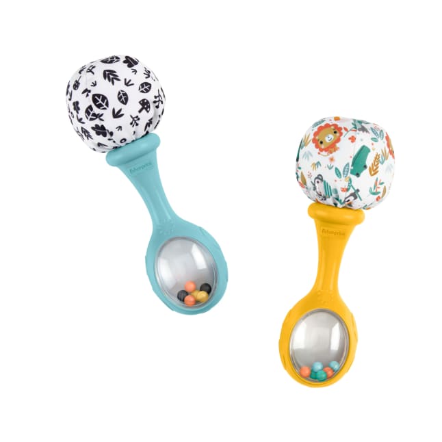 Fisher-Price – Mes Premières Maracas, ens. de 2, Contraste Élevé - Imagem 1 de 6