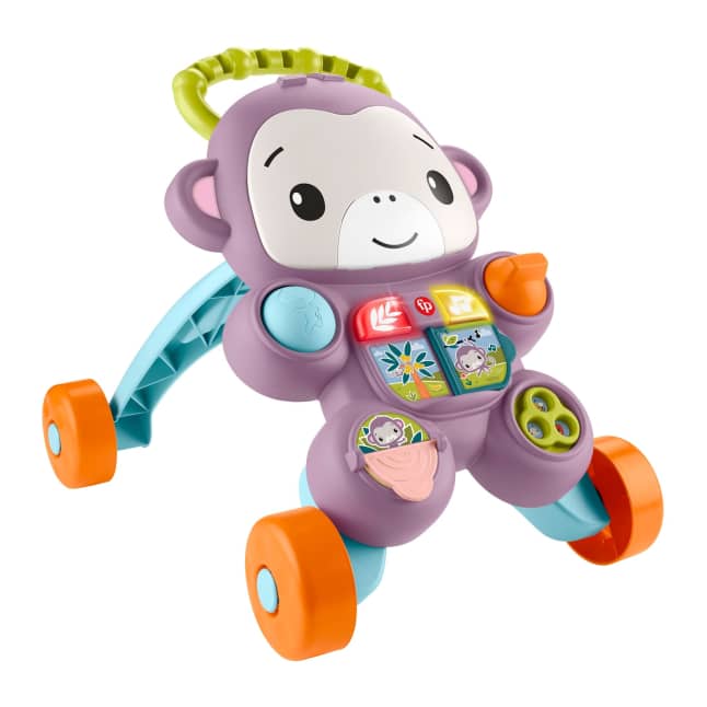 Fisher-Price Andador para Bebês Aprenda Comigo Amigo Macaco - Imagen 1 de 6
