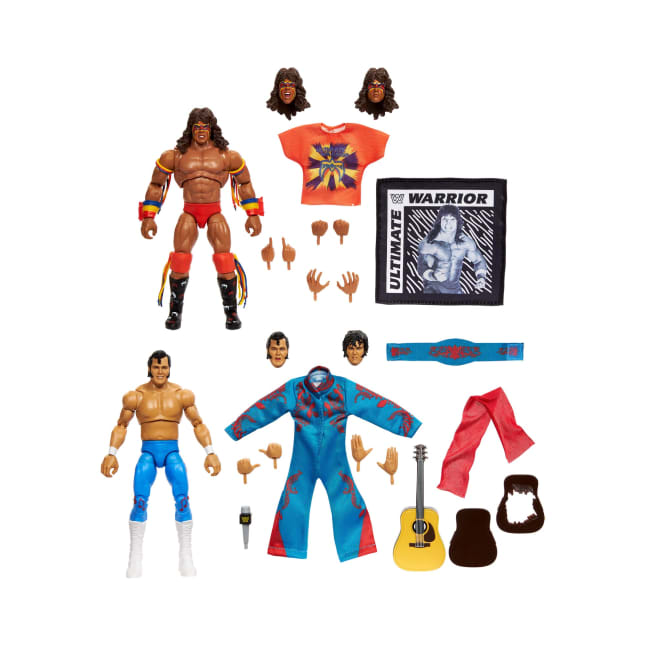WWE Coliseum Collection 2-Pack Of Ultimate Action Figures, Collectible Set With Accessories - Imagen 1 de 6