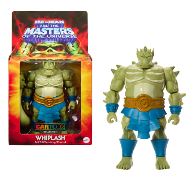 Masters Of The Universe Origins 200X Cartoon Collection Whiplash 5.5 Inch Deluxe Action Figure Toy - Image 1 of 6