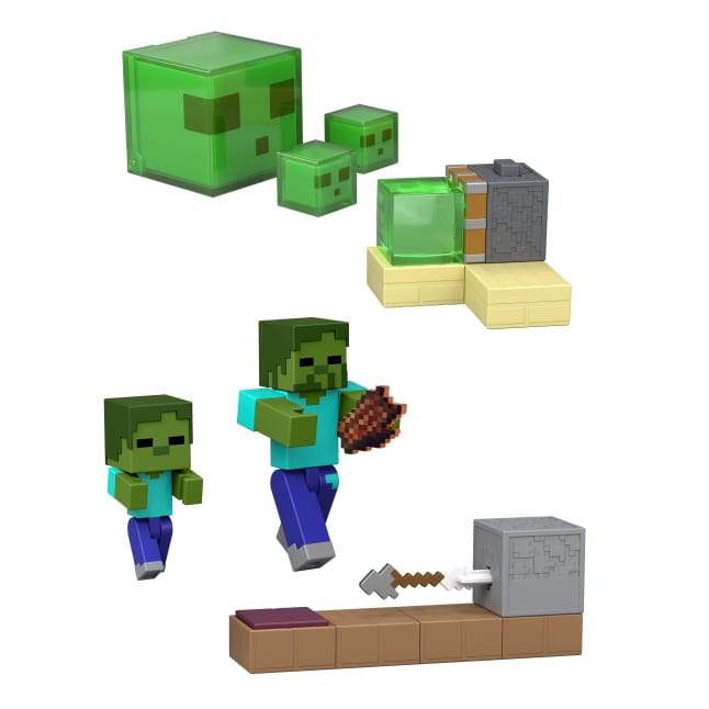 Minecraft Redstone Charged Action Figure & Mechanism Sets, 3.25-inch Scale Toys (Characters May Vary) - Imagen 1 de 
