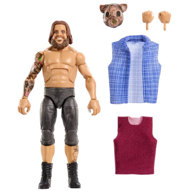 WWE Elite Joe Gacy Action Figure, Series #120, 6-Inch Collectible With Articulation & Accessories - Imagen 1 de 6
