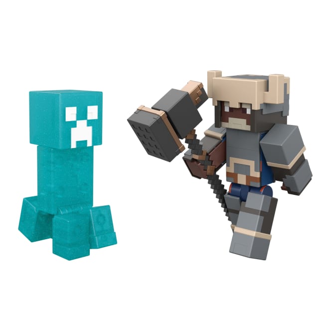 Minecraft Dungeons II Action Figures & Accessories Multipack, 3.25-Inch Scale & Pixelated Design - Image 1 of 