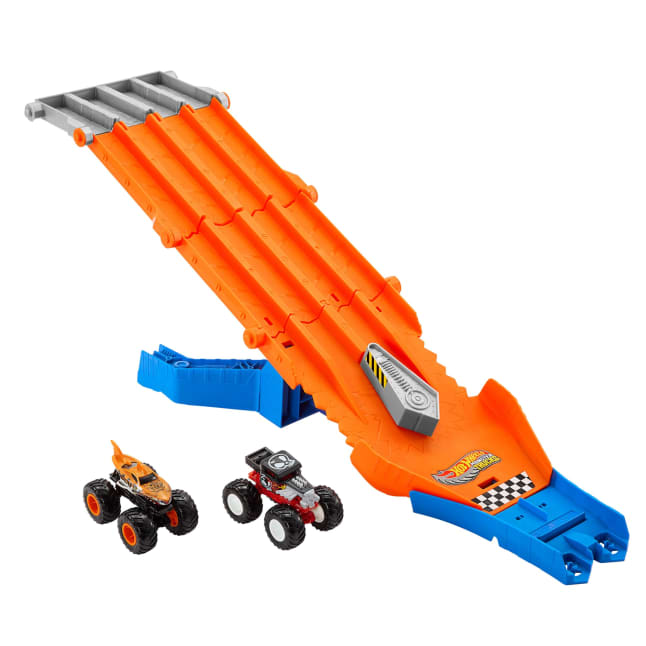 Hot Wheels Monster Trucks Pista de Juguete Carrera de Destrucción - Image 1 of 6