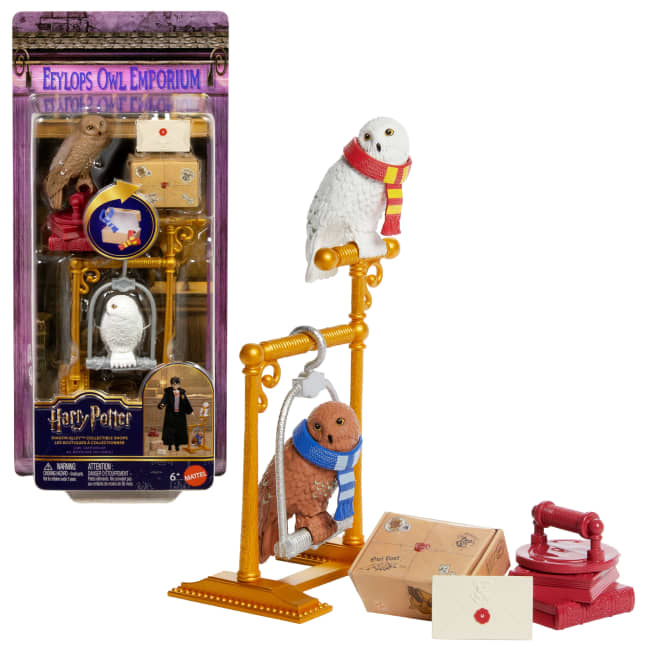 Harry Potter Diagon Alley Collectible Shops, Owl Emporium Movie-Inspired Accessories & Surprises - Imagen 1 de 6