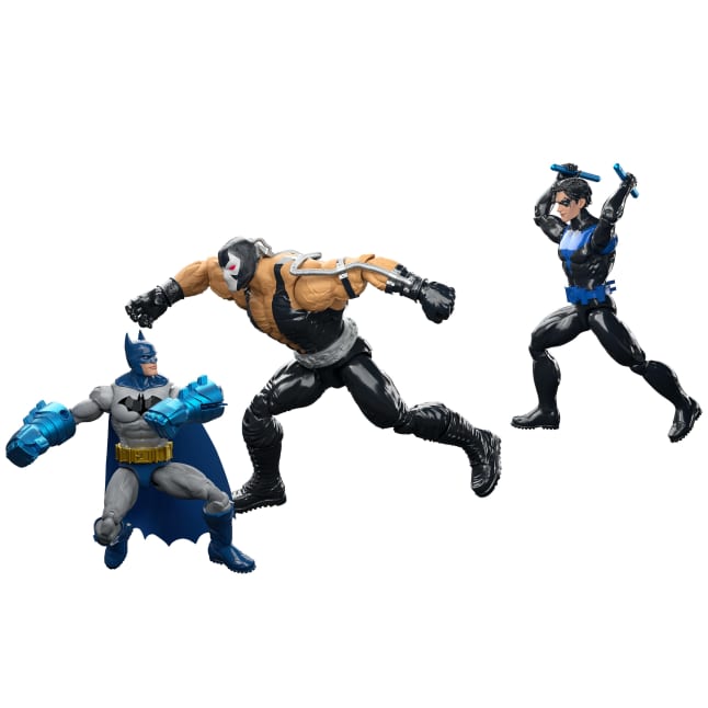 DC Premier Batman & Nightwing vs Bane Pack 6.5 Inch Scale Action Figures, Accessories - Imagen 1 de 6