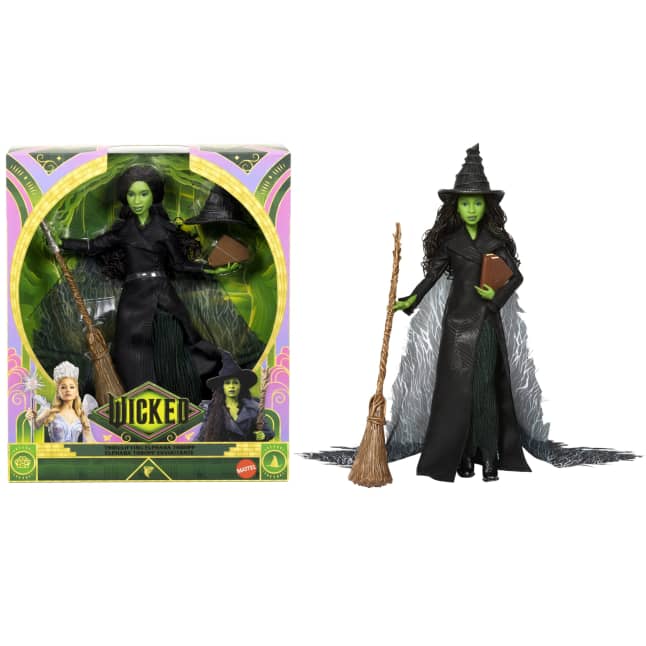 Wicked For Good エルファバ　デラックスファッションドール　マテル Wicked: For Good Deluxe Elphaba Doll | Mattel