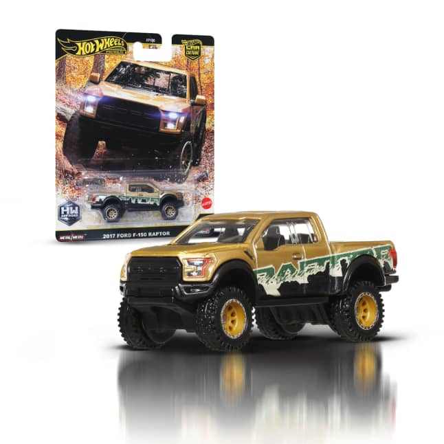 Hot Wheels Premium Car Culture Off Road 1:64 Scale Die-Cast 2017 Ford F-150 Raptor Vehicle - Image 1 of 5