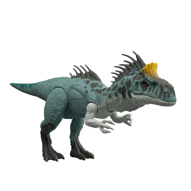 Jurassic World Wild Roar Crylophosaurus Dinosaur Action Figure Toy, Attack & Light & Sound - Image 1 of 6
