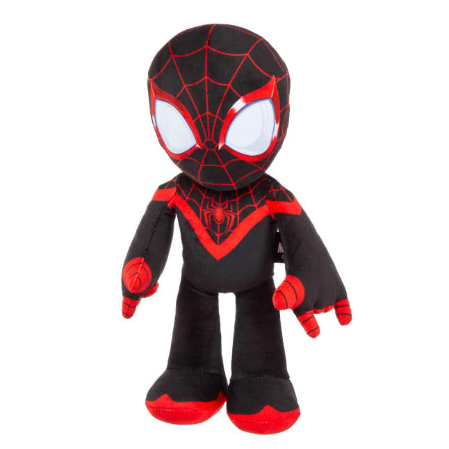 Marvel Plush Talkers Miles Morales Soft Toy, 11.75-Inch Collectible Figure With Sounds & Phrases - Imagen 1 de 5