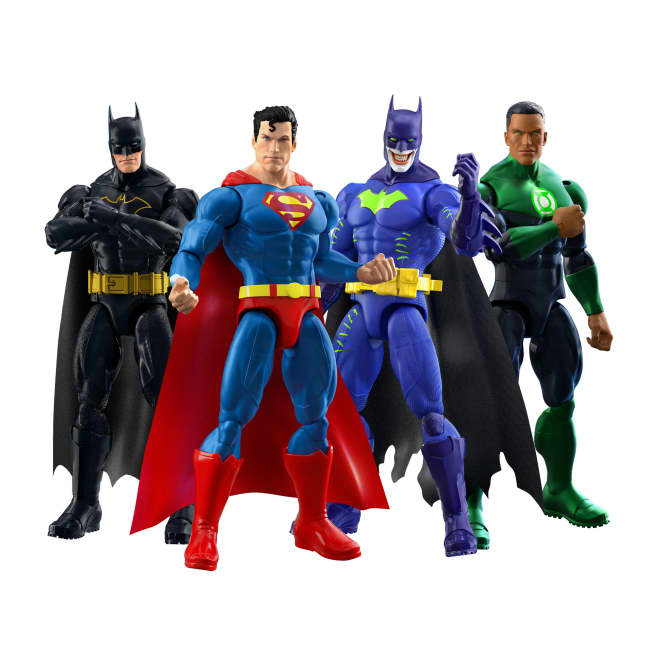 DC Premier 6.5 Inch Action Figures, Deluxe Design With 22 Articulations & Battle Accessories - Image 1 of 