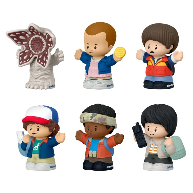 Little People Collector Stranger Things Castle Byers Special Edition Set, 6 Figures - Imagen 1 de 2