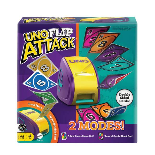 UNO Jogo de Tabuleiro Flip Attack - Imagem 1 de 6