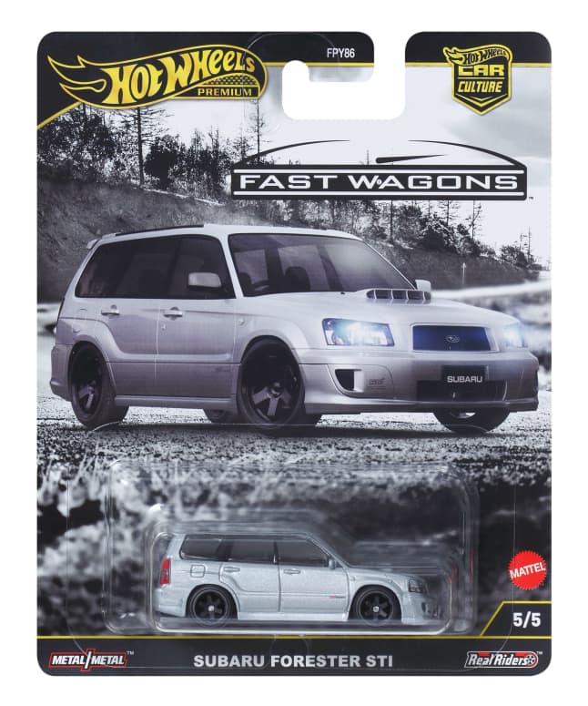 Hot Wheels Premium Car Culture Ronin Run 2 Subaru Forester Sti 1:64 Scale Collectible Toy Vehicle - Imagem 1 de 6