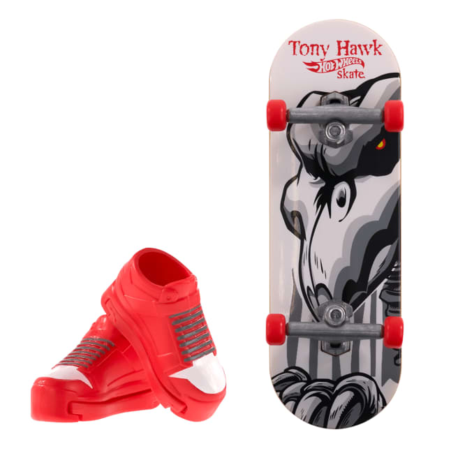 Hot Wheels Skate Vehículo de Juguete Patineta SKELETOS™ con Tenis - Image 1 of 4