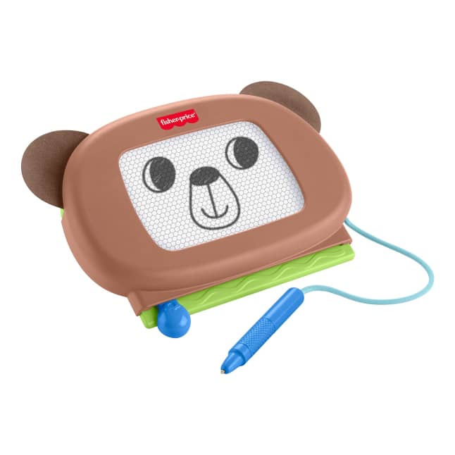 Fisher-Price Friendship Forest Doodle Pro Brown Bear, Magnetic Writing & Drawing Tablet For Kids - Imagen 1 de 6