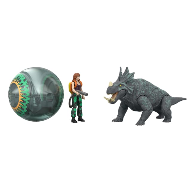 Jurassic World Legacy Collection Reimagined Claire & Gyrosphere Escape Pack With Dinosaur Figure - Image 1 of 6