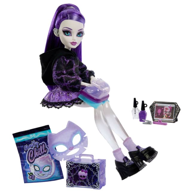 Monster High Self-Scare Secrets Spectra Vondergeist Fashion Doll With 13 Realistic Accessories - Image 1 of 6